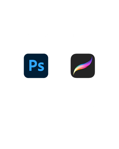 MEGA MOCKUP PACK (PHOTOSHOP & PROCREATE)